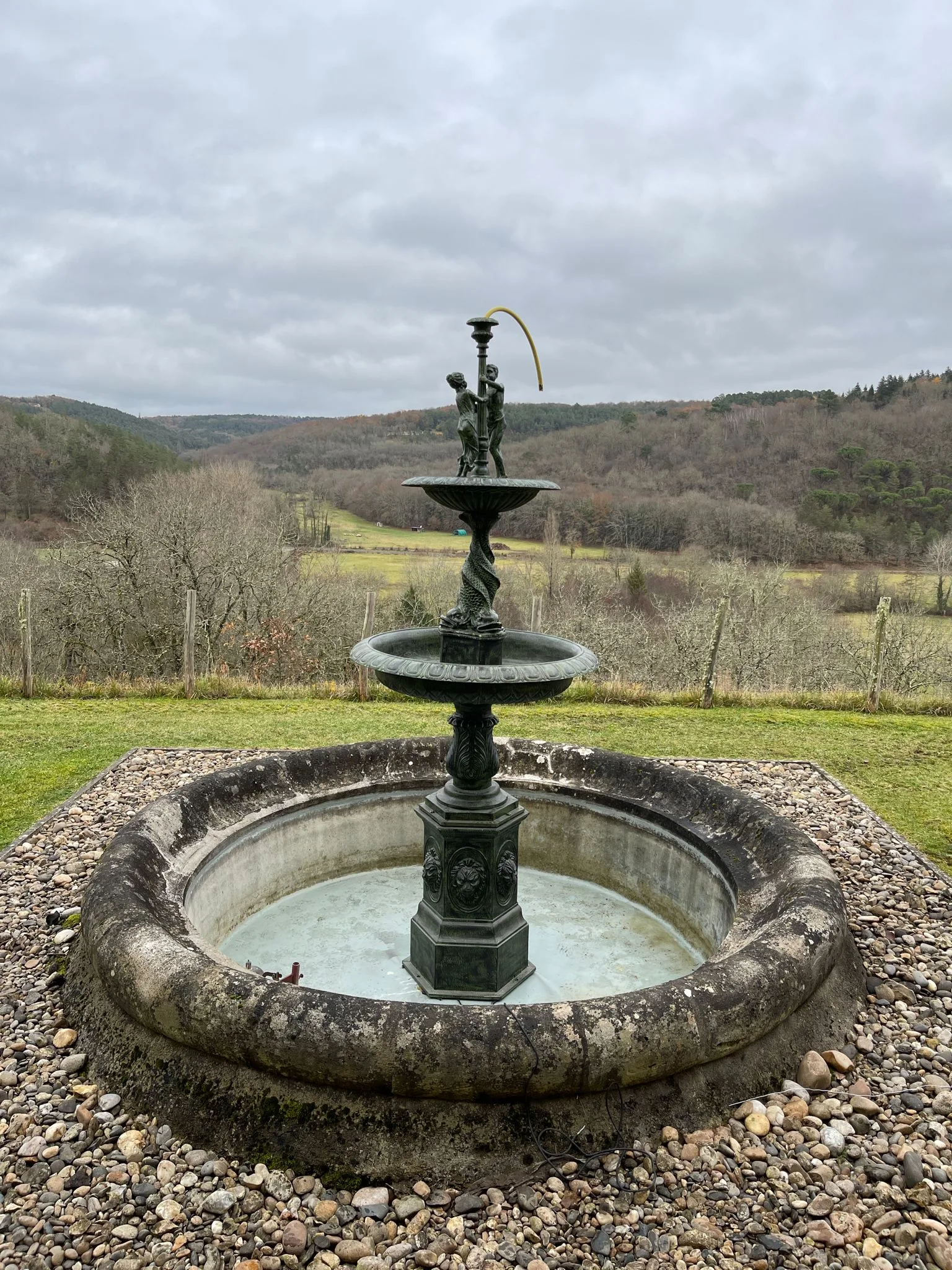 Fontaine en fonte