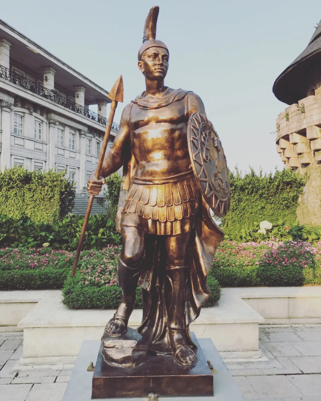 Statue en fonte 4 saisons
