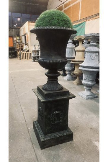 Vase Médicis · Bronze-vert 111 cm