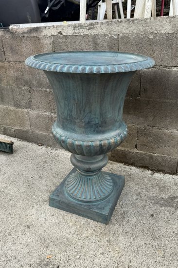 Vase Médicis · Bronze-ardoise 86 cm