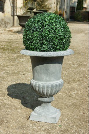 Vase Médicis · Gris 43 cm