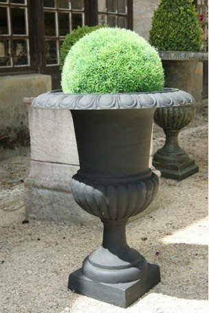 Vase Médicis · Noir 77 cm