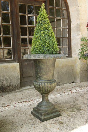 Vase Médicis · Bronze-vert 95 cm