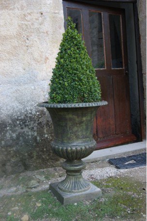 Vase Médicis · Bronze-vert 76 cm