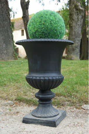 Vase Médicis · Noir 108 cm