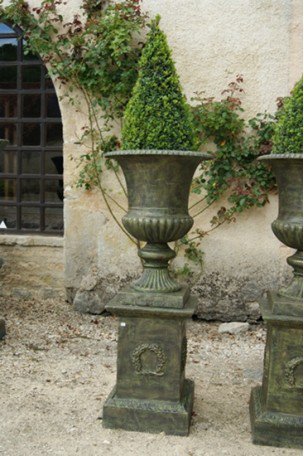 Vase Médicis · Bronze-vert 140 cm