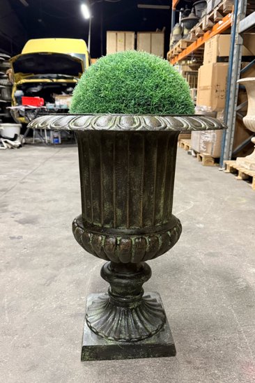 Vase Médicis · Bronze-vert 80 cm
